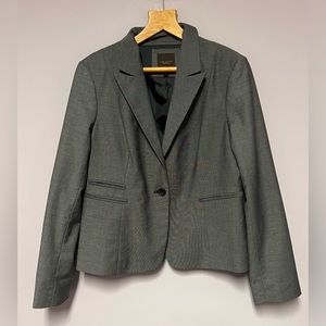 NEW The Limited WOMEN’s Gray BLAZER Jacket Sz 14